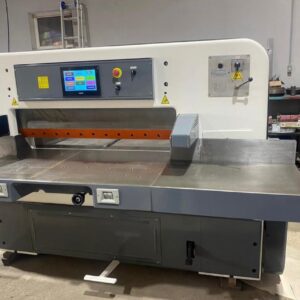 Guilhotina Polar 115 ( reformada )  ✅Colchão de ar ✅Fotocélula ✅Programação de corte nova ✅Todas as ferramentas