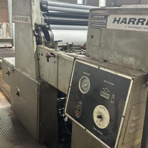 Impressora Harris + curadora UV bally 2 lâmpadas formato 74x53 ( máquina para verniz )