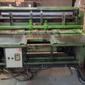 Impressora flexografica Barban 2 cores Abertura central Área de impressão 2metros Puxada 85Cm Rolos transferidores anilox demais borracha. Motor 6cv trifásico Tinteiro calha  Necessita reparos: Inversor (substituir) Retifica nos rolos Navalhas Reforma básica (pintura, alinhamento de trilhos) Maquina esta inoperante.  Máquina está no vale dos sinos