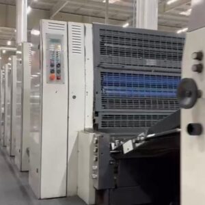 Rolland 700, Ano 1994, 5 cores + verniz em linha, ela foi totalmente reformada em 2012.