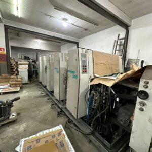 Roland 300 5 cores 5x0 ou 1x4 (Reversão) Ano 1997 Troca de chapa automática