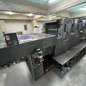 Heidelberg MO-4 cores ano 1990 alcolor, Cpc, formato 48x66 pilha alta.  Máquina em produção a toda prova!