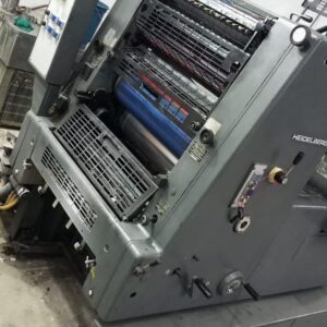 Heidelberg GTO 5-2 ano 1988 alcolor original, formato 36x52