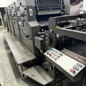 Heidelberg movp 4 cores ano 89 álcoolor geladeira saída alta.