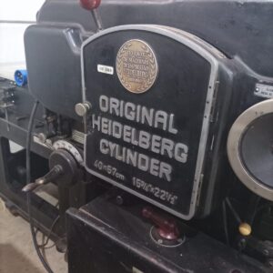 Corte e vinco cilíndrica 40x57