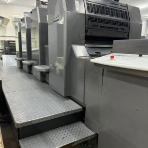 Heidelberg SM 74-4 Ano 2002, Cp2000, autoplate, lavadores de blanquetas, licença para CIP.