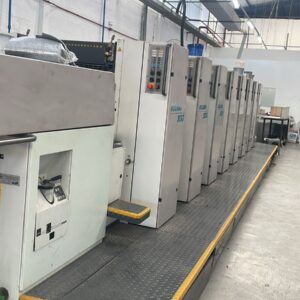 Roland 300-8 ano 2000 Reversão Troca de chapas automática Fotmato 52x74