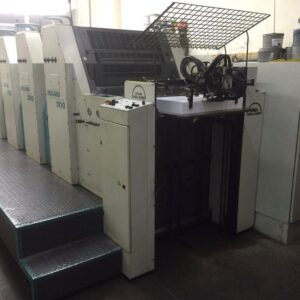 Roland 200 -4 HE ano 2002, formato 52x74  ✅Tiragem 88 milhões de cópias, troca de chapas semiautomatica.