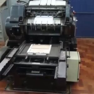 Corte vinco Heidelberg cilíndrica 40x58