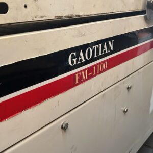 Acopladeira GAOTIAN FM 1100 semiautomática.
