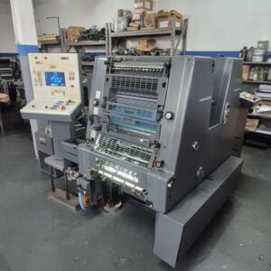 Heidelberg GTOZ-S 52-2 Cptronic, alcolor original.  Máquina toda reformada, disponível para venda.