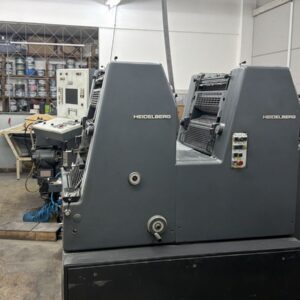 Heidelberg GTOZ-S 52-2 ano 1993, Cptronic, alcolor original.