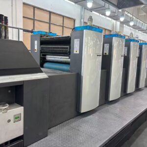 Heidelberg SM 74-4 ano 2011 Prinect Press Center Autoplate 15.000 p/h Tecnotrans Pilha alta 80 milhões de impressões  Máquina para importação