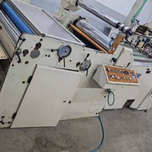 Laminadora automática Voyager ano 2007 folha inteira.
