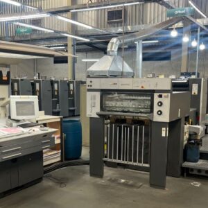 Heidelberg SM 74-5 cores ano 2001 Alcolor original Cp 2000 Autoplate