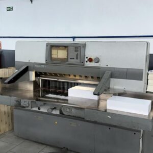 Guilhotina Polar 115x ano 2005 completa  ✅Colchão de ar ✅Fotocélula ✅Programação de corte