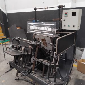 Heidelberg Gt 1/4 com Hotstamp formato 34X46