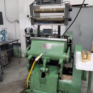 Corte vinco 55x75 com Hotstamping 2 Puxadas