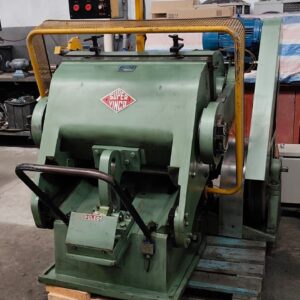 Corte e vinco Feva 60x80 ano 2024 com fricção magnética lubrificação equipamento no estado em bom estado.