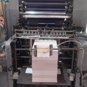 Heidelberg GTO 46 -1 com sistema de numeração.