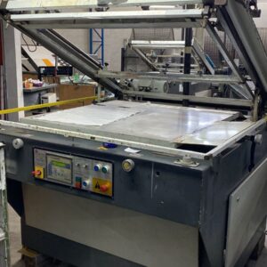 Impressora Larese 60X80 com CLP semi-automática equipamento em perfeito estado de conservação.