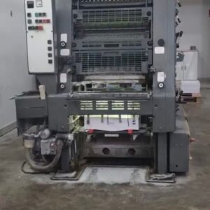 Heidelberg GTO 52 -4 cores molha aquacel com geladeira.