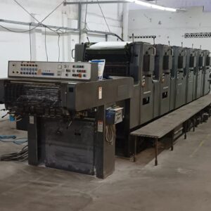 Heidelberg Mosp - 6 cores ano 1989 Formato 48x66 Alcolor original Cpc ✅só funcionam 04 baterias.