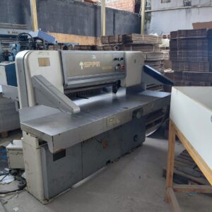 Guilhotina chinesa Paper Cutter ✅Fotocélula ✅Colchão de ar