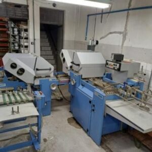 Dobradeira marca MBO Mod. T 530 / 44X, formato máximo : 530 x 840 mm, formato minímo : 105 x 105 mm
