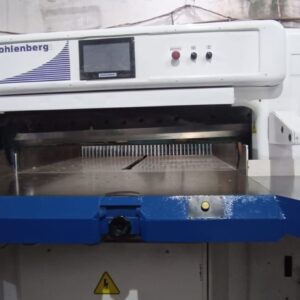 Guilhotina Wohlenberg 132 (1,32m de boca) com programação nova colchão de ar maquina retrofitada 2025