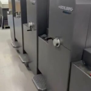 Heidelberg PM 52 4 cores Ano 2006 Completa Allcolor original Com apenas 175 milhões de impressões Toda revisada pegar e trabalhar Máquina em produção