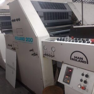 Roland 200 -4 CORES ANO 1995 ALCOLOR. Formato 52x74 pilha baixa  Localização-SP