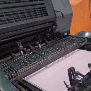Heidelberg GTO Printmaster 52-4 ano 2001, molha DDS, clássic center Vel. 8.000 p\h