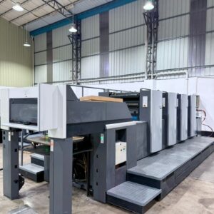 Heidelberg SM 74-4 (Pilha Alta). Ano 2012 Prinect Press Center Autoplate Technotrans 15.000 p/s 80 milhões de impressões  🛑Máquina para importação
