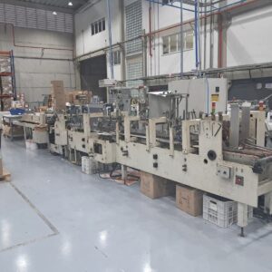 Cartucheira Bobst Média 45 ano 1995  Cola fundo e lateral