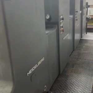 Heidelberg Mov -4 cores ano 1994 CPC CPTRONIC álcool original.