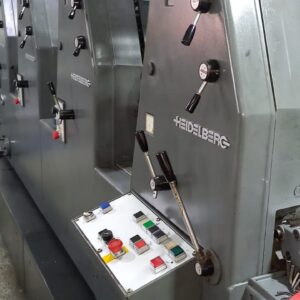 Heidelberg Gto 52 -4 cores ano 1997 molha DDS