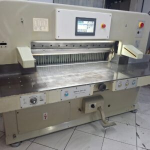 Guilhotina Guarani 120cm  ✅Programação de corte ✅Fotocélulas ✅Colchão de ar