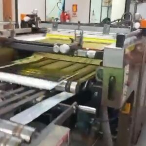 Impressora Serigrafica automática Apollo formato 52 x 74 forno UV e infra red ( quente). empilhador staker.