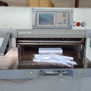 Guilhotina Polar 115x ano 2009 Lamina reserva