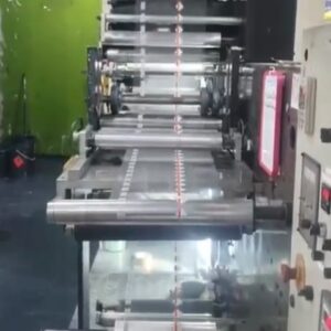 Impressora flexo GSS Flexo Largura 410 mm  6 cores + 1  Sem Estação de Corte