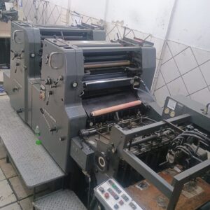 Heidelberg MO bicolor , formato 48x66. Máquina em produção a toda prova.