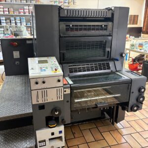 Heidelberg Sm 52-2 ano 1999, tinteiro palito, reversão.