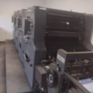 Heidelberg MO -4 cores ano 1988, CPC/, molha aquacel com geladeira, rolaria nova.