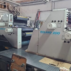 Roland 200 -4 CORES ANO 1997 RCI, alcolor original. Formato 52x74 pilha baixa