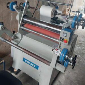 Plastificadora Uberaba novíssima 80 cms de boca  Motivo da venda máquina nova automática...