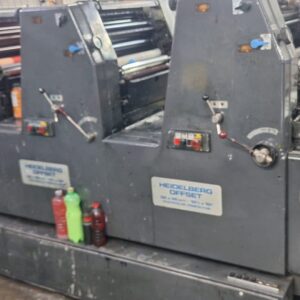 Heidelberg Gto 46-4 cores, ano 83, 4 baterias rolaria nova.