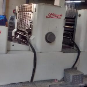 SAKURAI 272 E 2 CORES FORMATO 52X72 AUTOPLATE IR NA SAÍDA