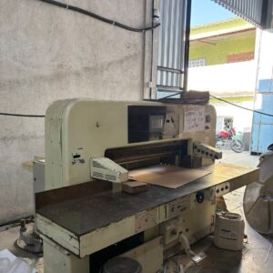 Guilhotina Guarani 120cm  ✅Programação de corte ✅Fotocélulas ✅Colchão de ar