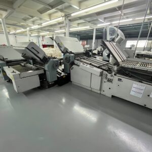 Dobradeira Sthal folder Heidelberg 32 paginas ano 2001...